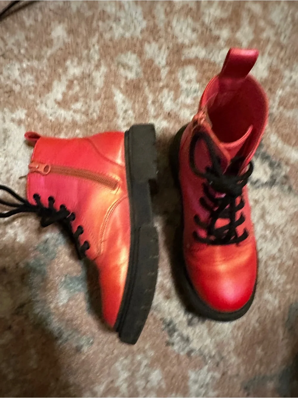 Girls size 13, pink effervescent boots